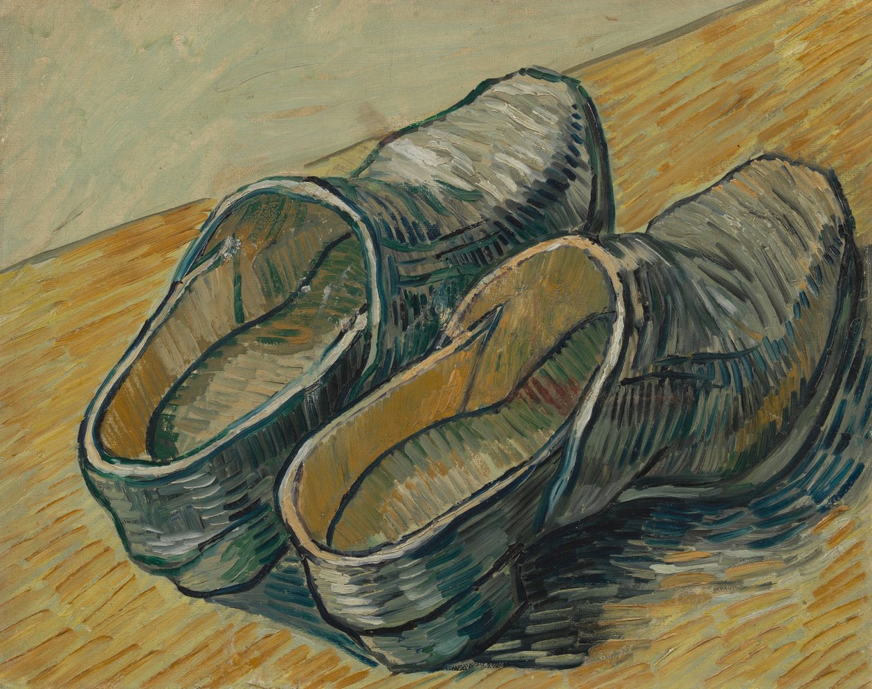 Dvojice kožených dřeváků od Vincent van Gogh