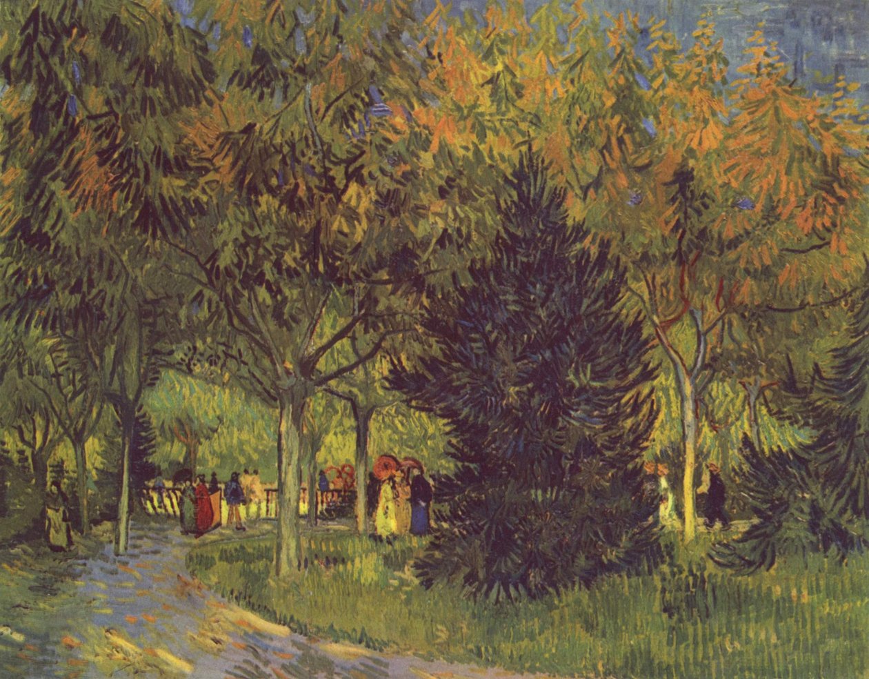 Avenue v parku od Vincent van Gogh