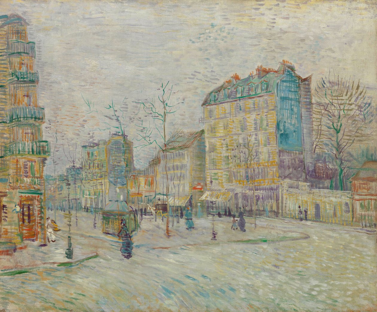 Boulevard de Chlichy od Vincent van Gogh