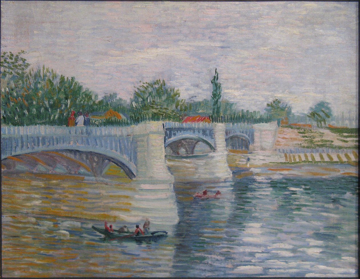 De Seine se setkal s de Pont de la Grande Jatte od Vincent van Gogh