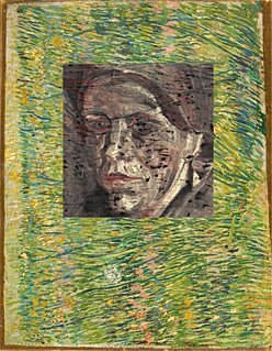 Skrytý van Goghův obraz pod svým obrazem Grasgrond od Vincent van Gogh