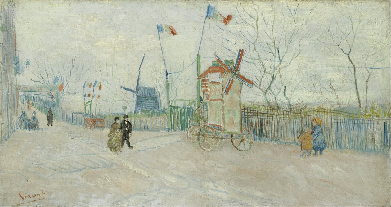 Impasse des Deux Frères od Vincent van Gogh