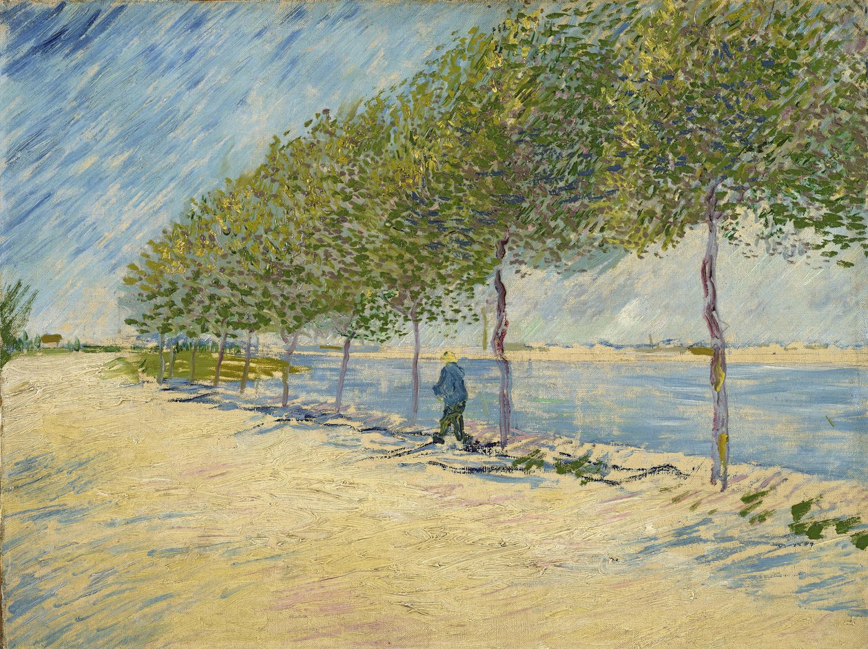 Langs de Seine od Vincent van Gogh