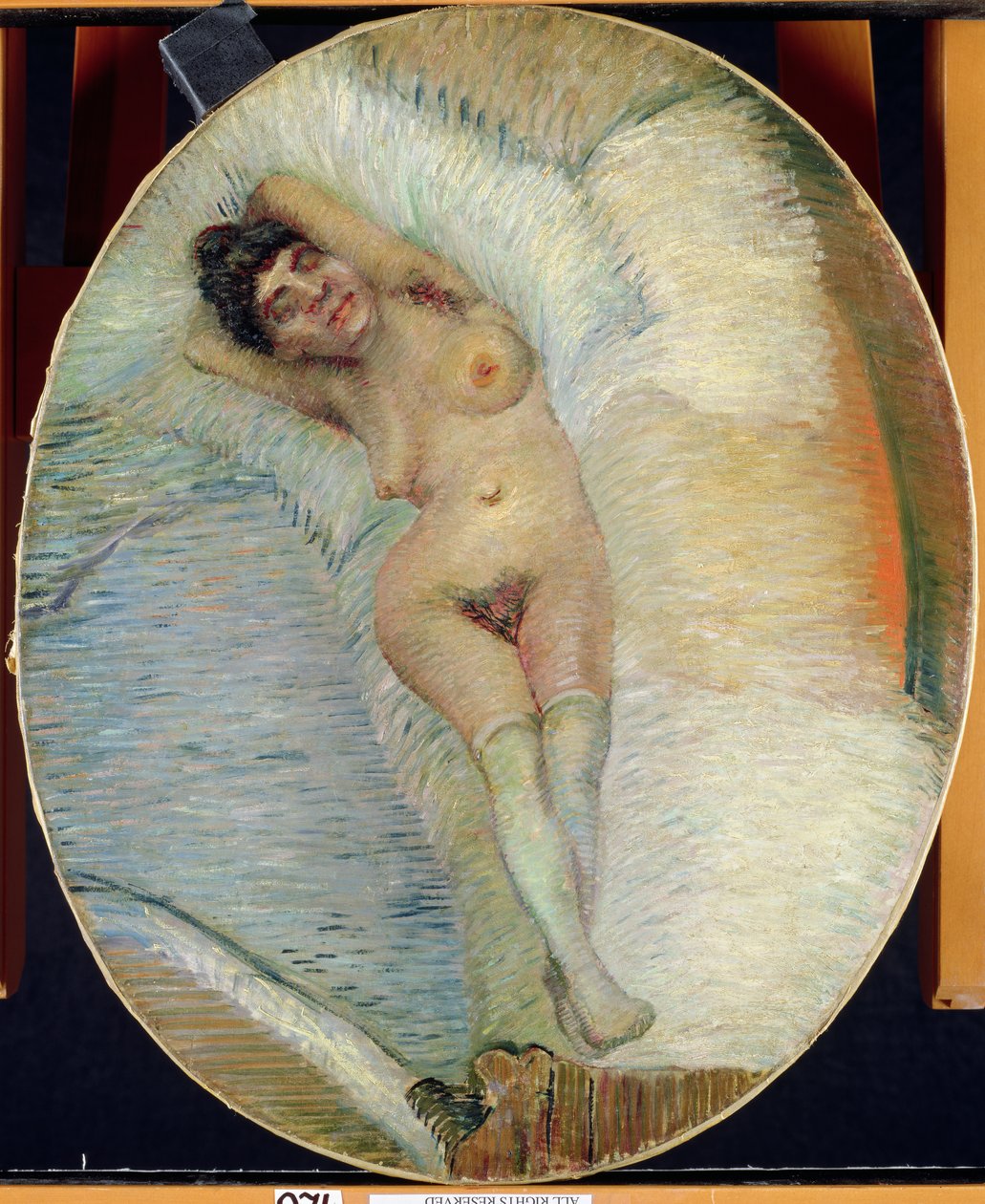 Akt (ovál) 1887 od Vincent van Gogh