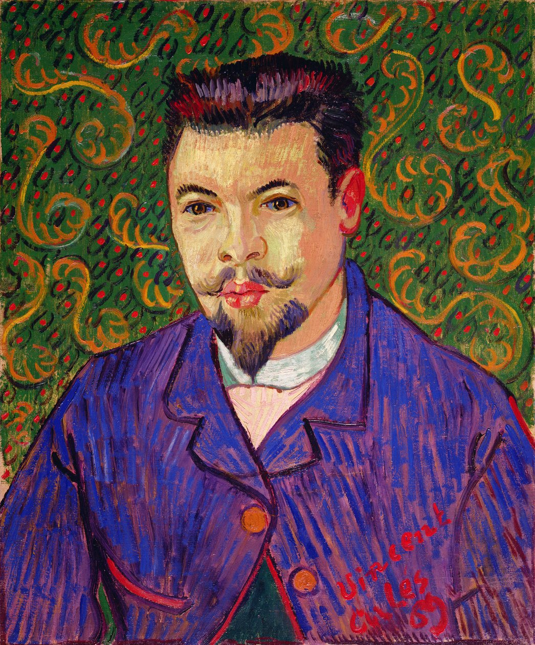 Portrét Dr. Felixe Reye, 1889 od Vincent van Gogh