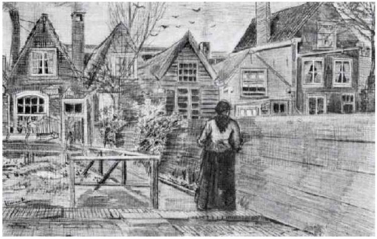 Siens Mothers House od Vincent van Gogh