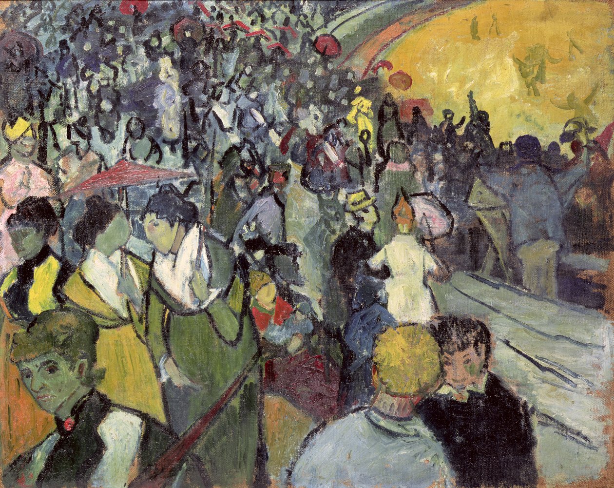 Aréna v Arles, 1888 od Vincent van Gogh