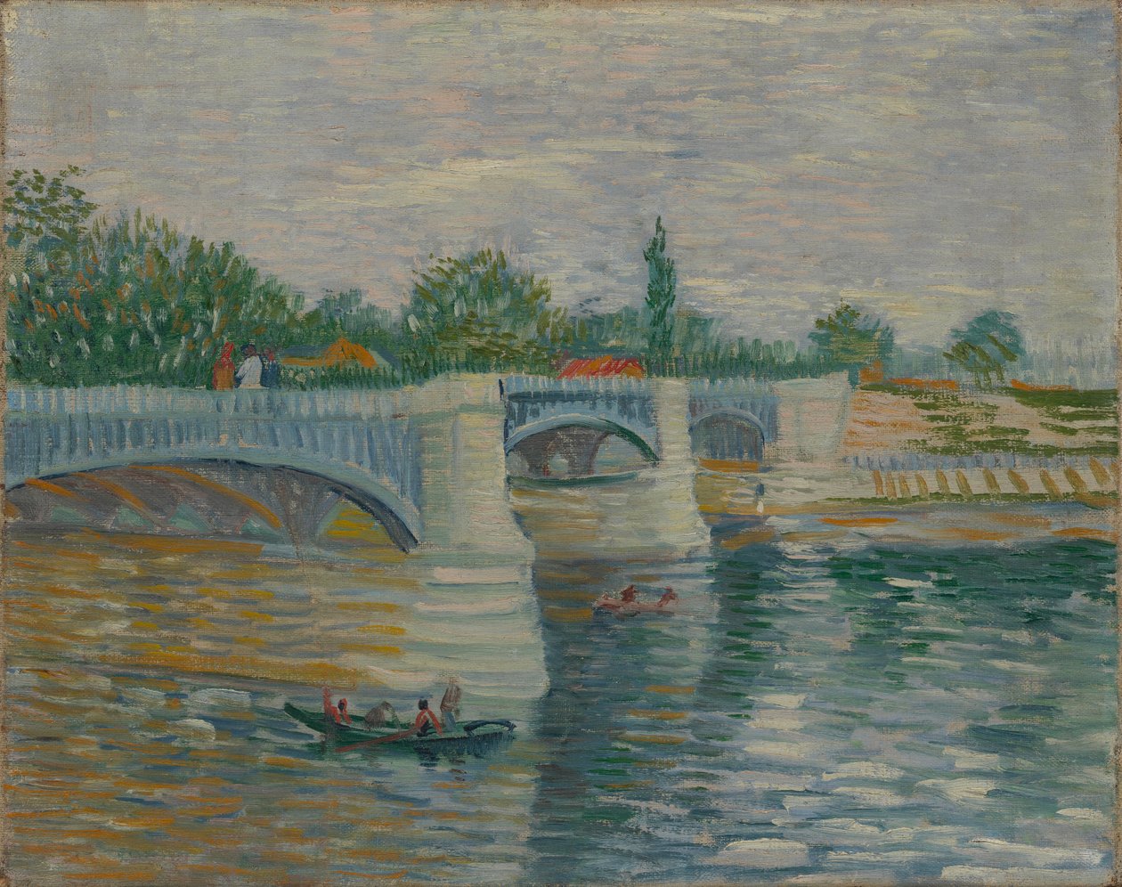 Most v Courbevoie od Vincent van Gogh