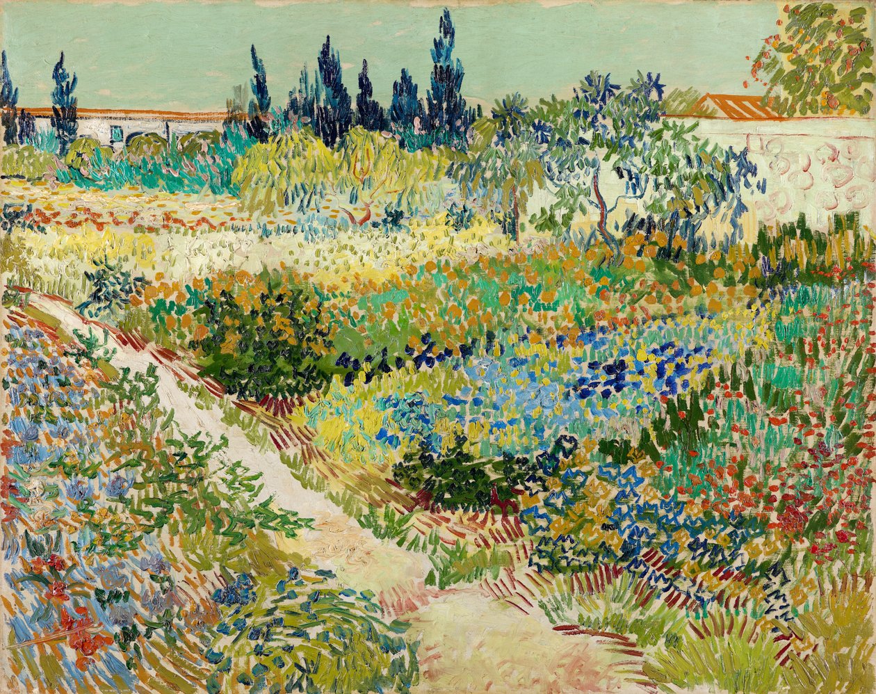 Zahrada v Arles, 1888 od Vincent van Gogh