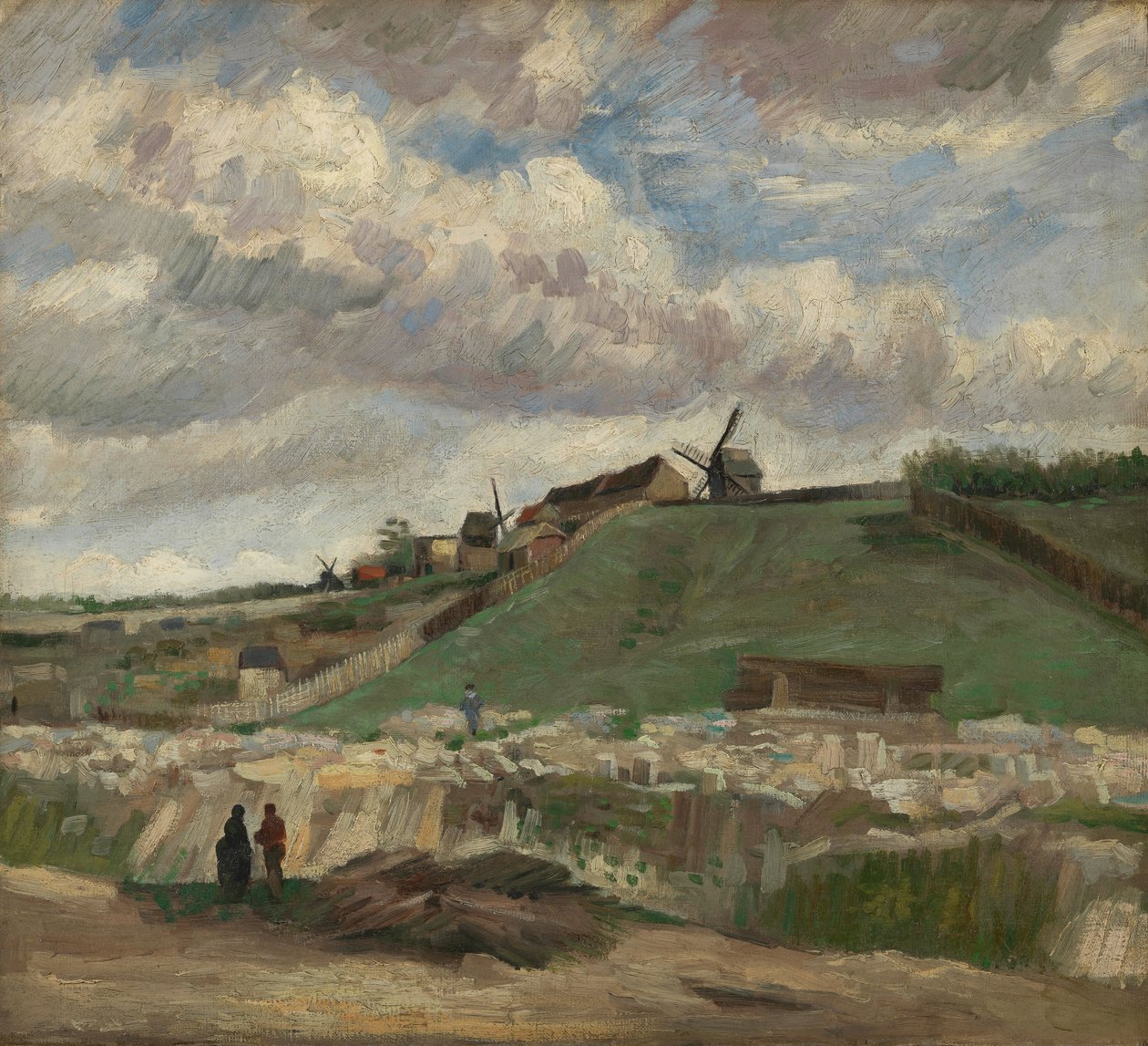 The Hill of Montmartre with Stone Quarry od Vincent van Gogh
