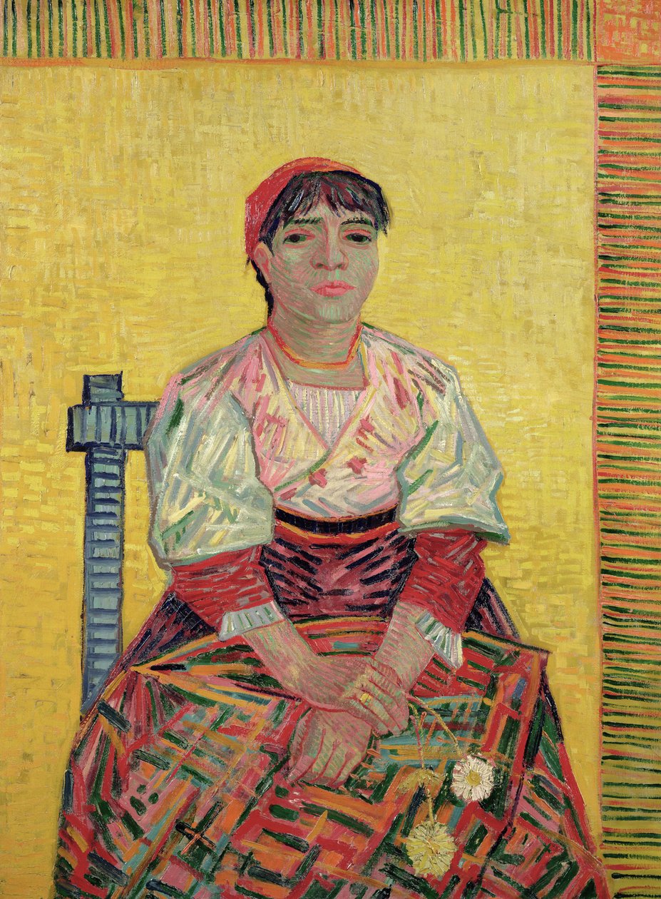 Ital: Agostina Segatori, 1887 od Vincent van Gogh