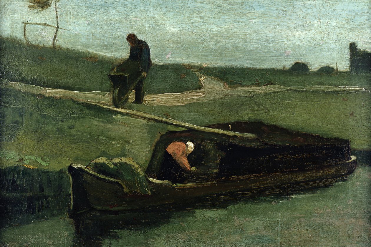 Rašelinový člun, 1883 od Vincent van Gogh
