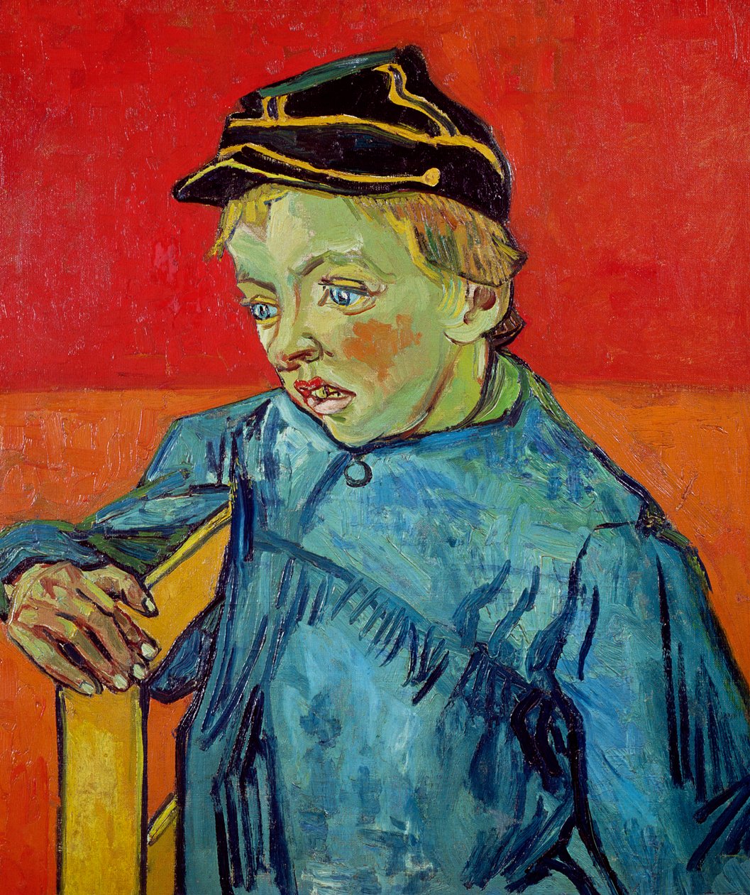 Školák, 1889-90 od Vincent van Gogh