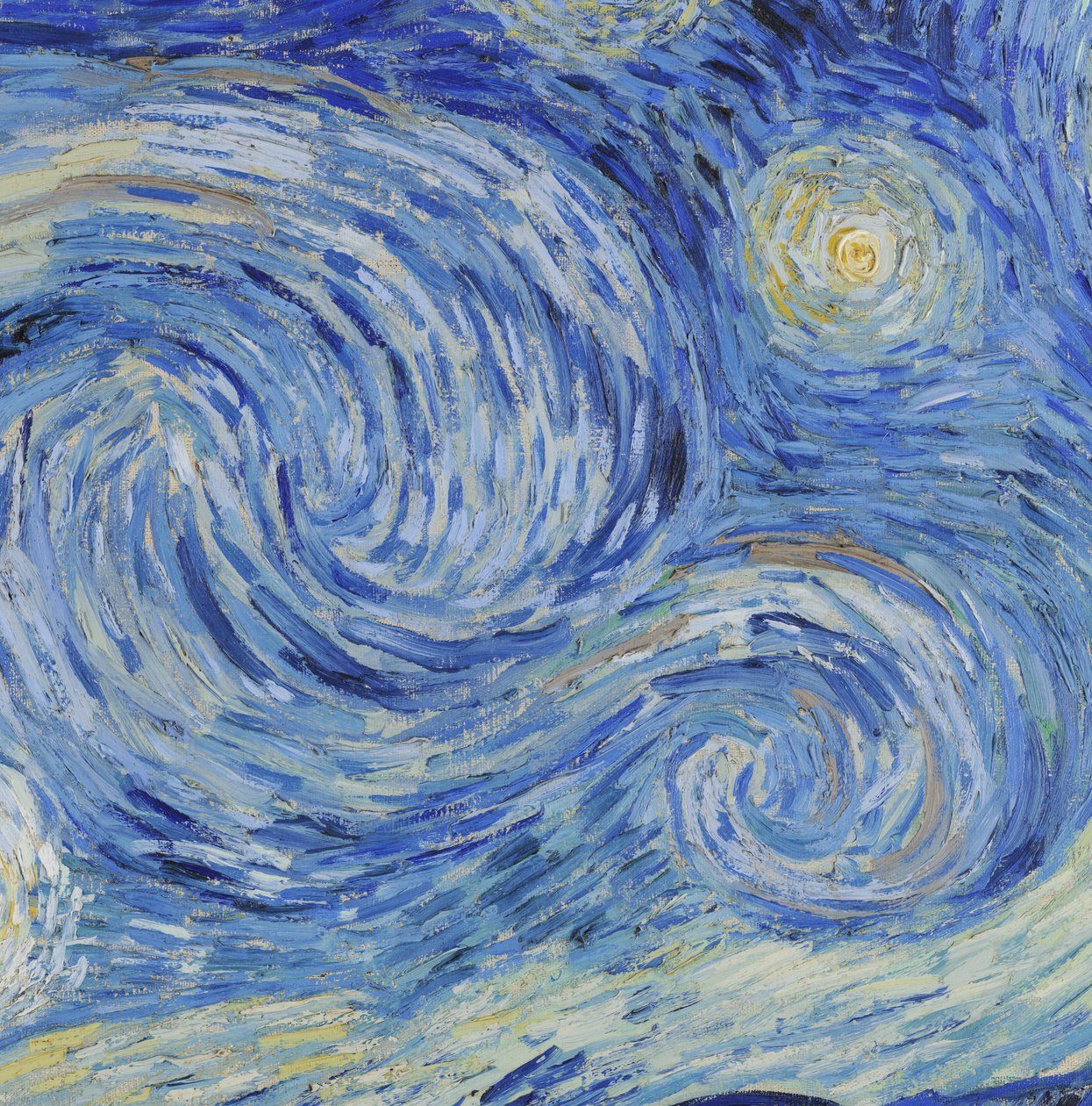 Hvězdná noc, červen 1889 od Vincent van Gogh