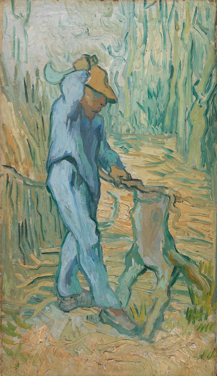 The Woodcutter (after Millet) od Vincent van Gogh