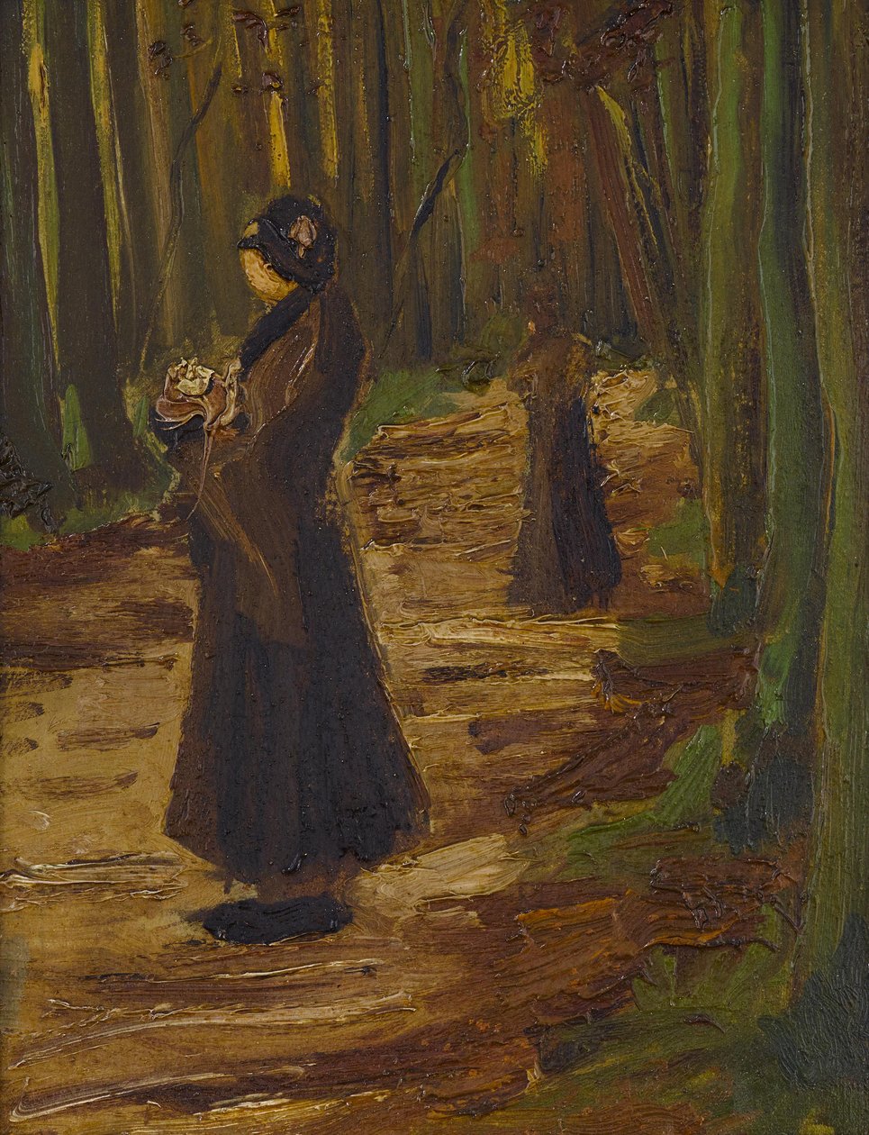 Dvě ženy ve dřevě od Vincent van Gogh