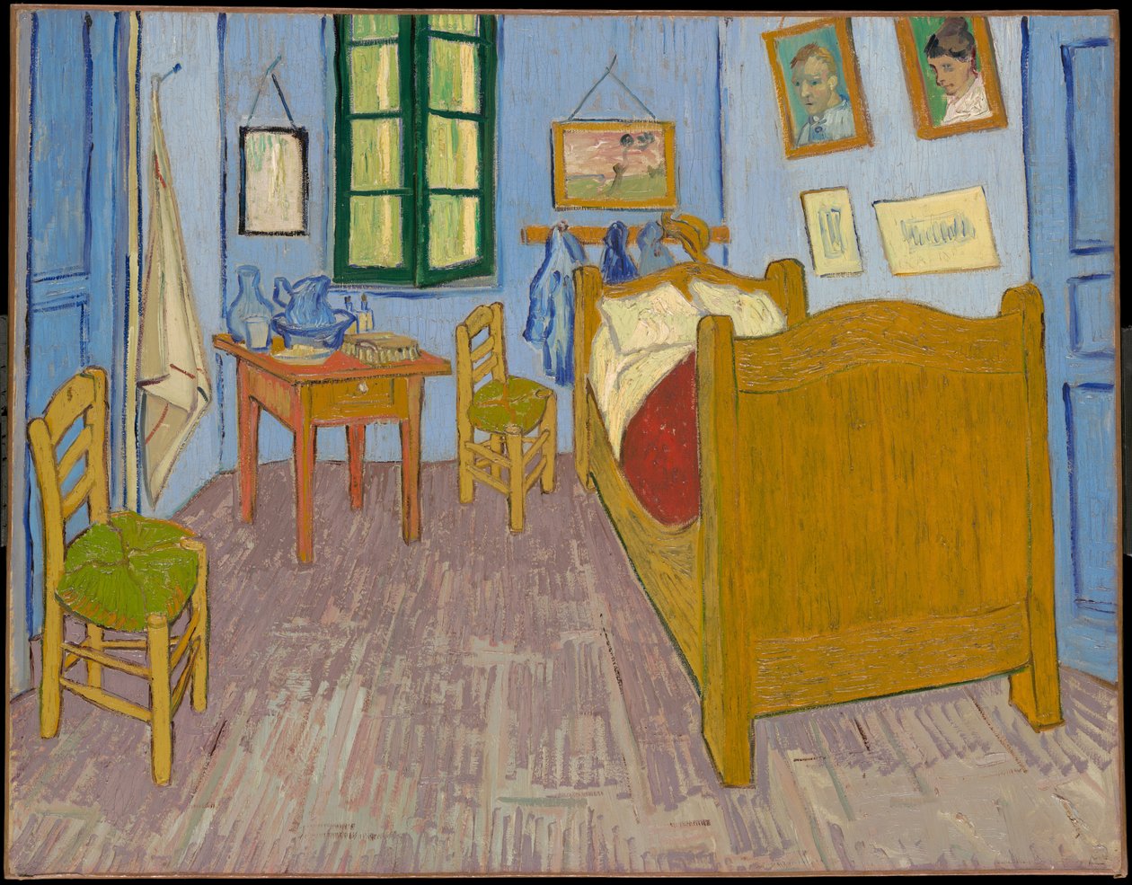 Ložnice Vincenta van Gogha v Arles od Vincent van Gogh