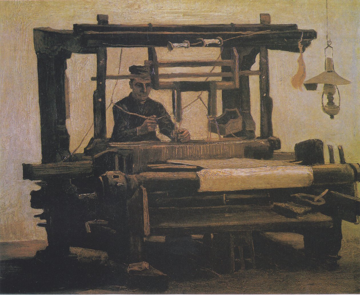 Weber am Webstuhl od Vincent van Gogh