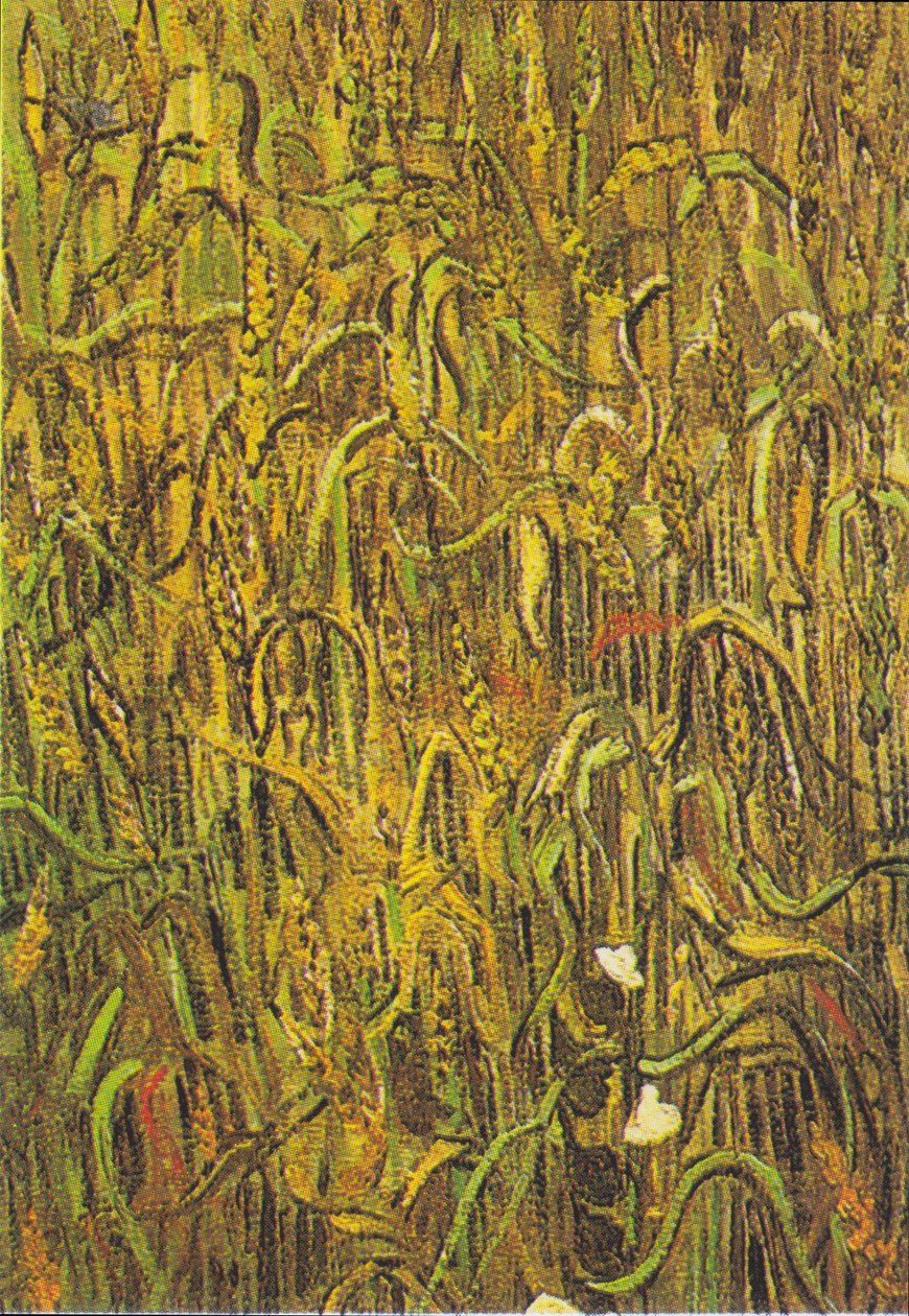 Pšeničné stonky od Vincent van Gogh