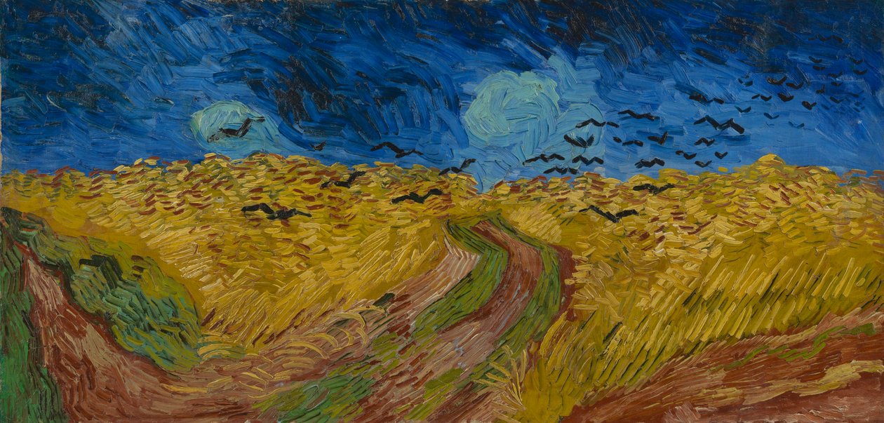 Pšeničné pole s vránami od Vincent van Gogh