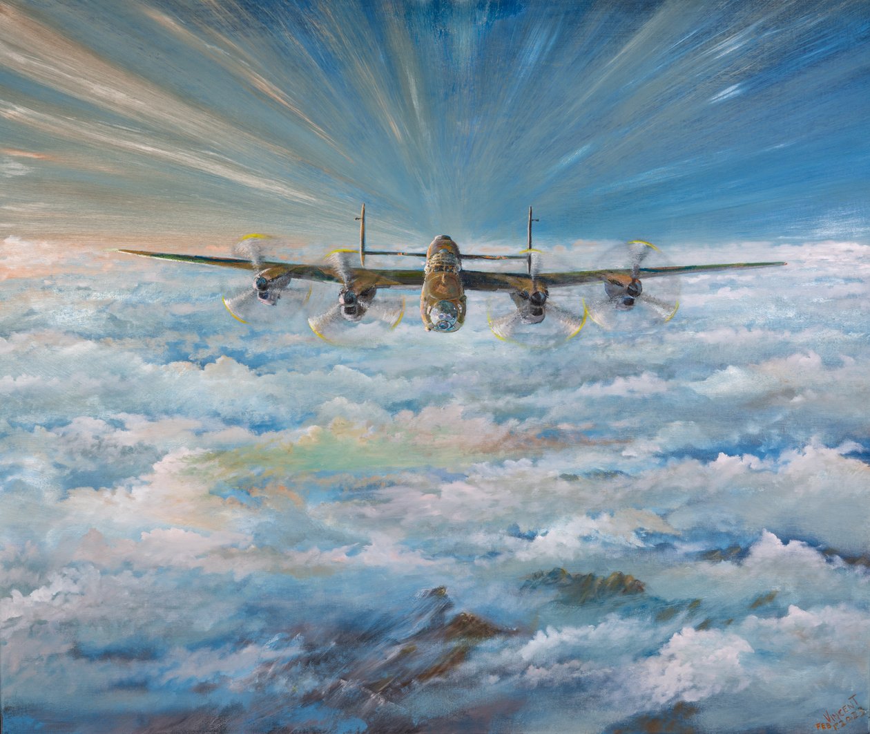 Avro Lancaster B1 Special, 2023 od Vincent Alexander Booth