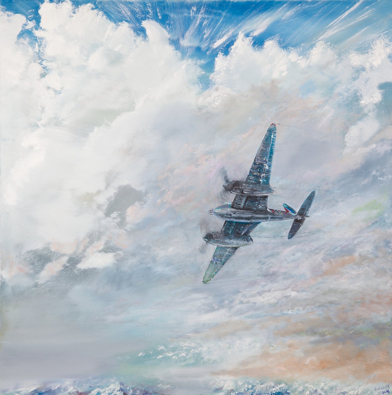 D.H.Mosquito, 2016, od Vincent Alexander Booth