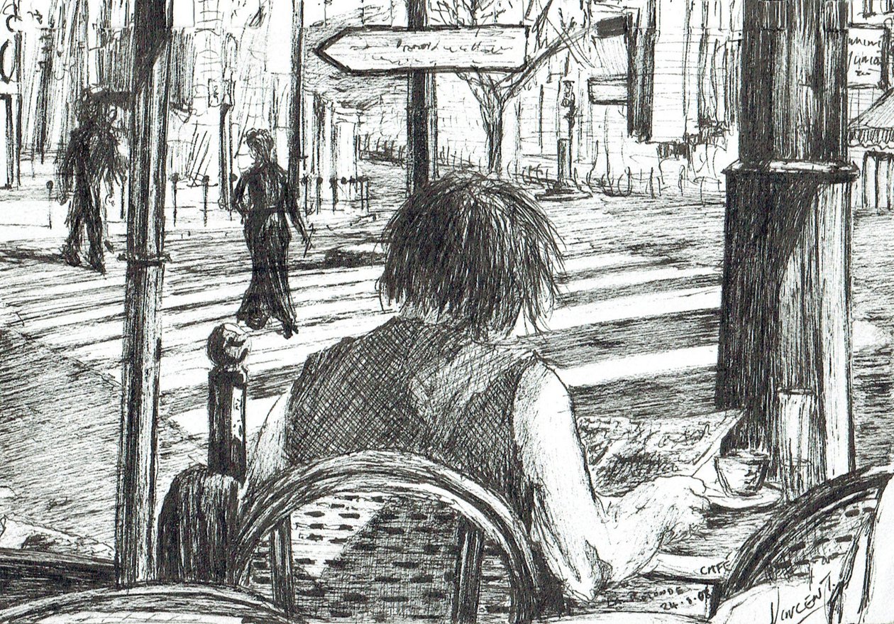 Rotunda - Paříž, 2003 od Vincent Alexander Booth
