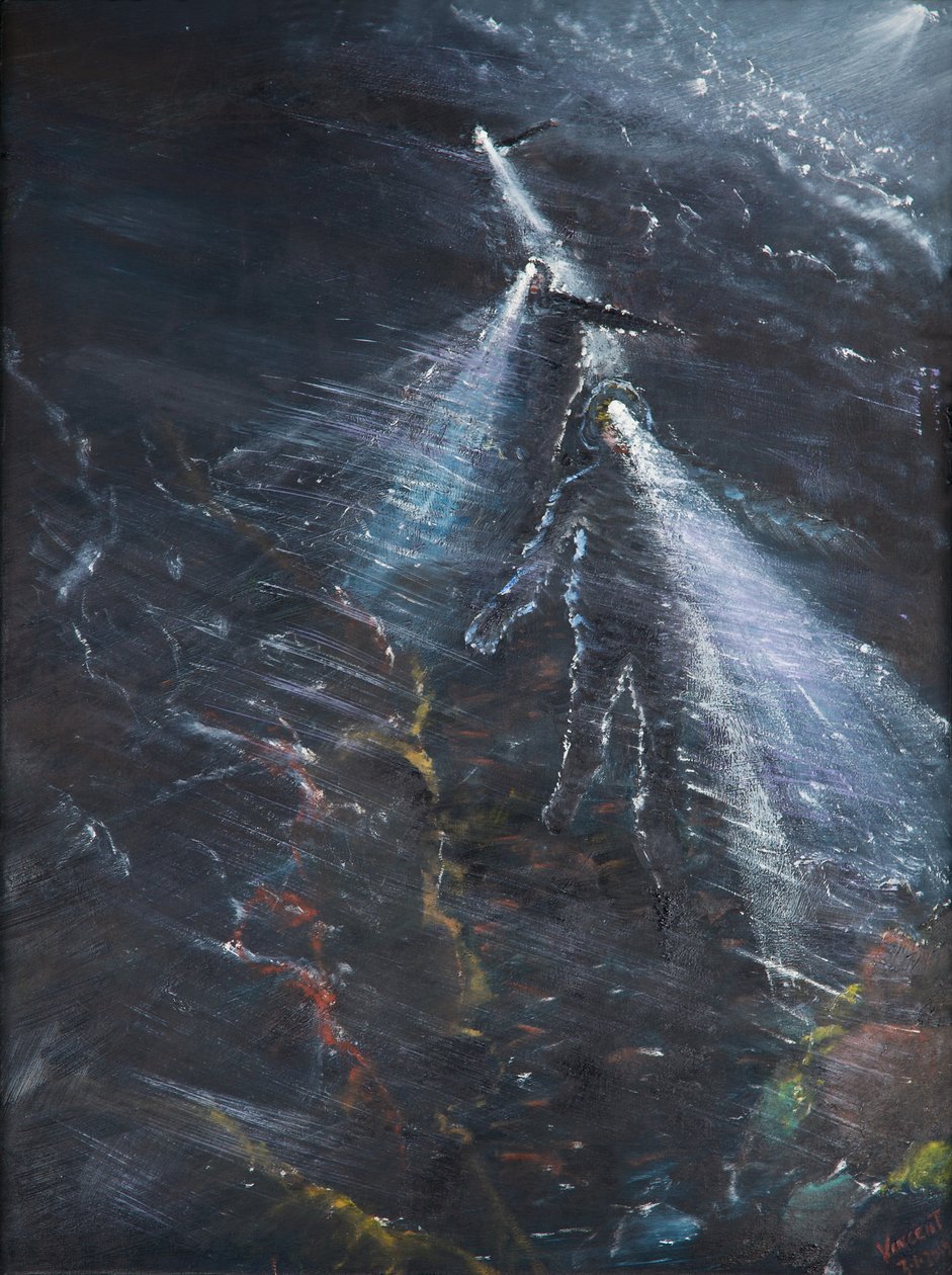 Night run off Blencathera, 2016, od Vincent Alexander Booth