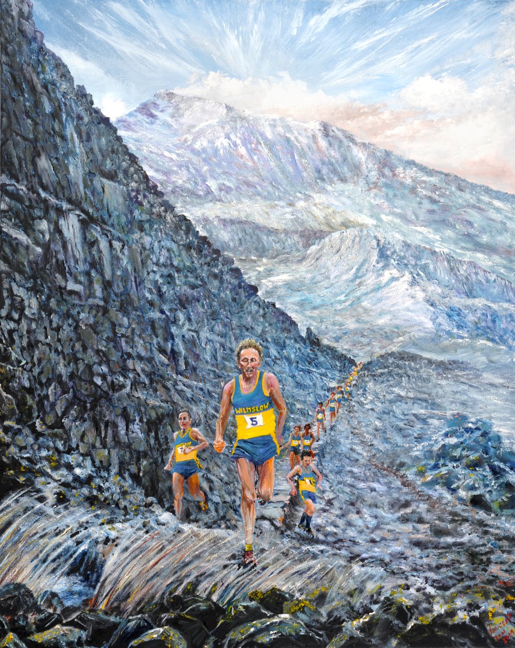 Snowdonský běh, 2019 od Vincent Alexander Booth