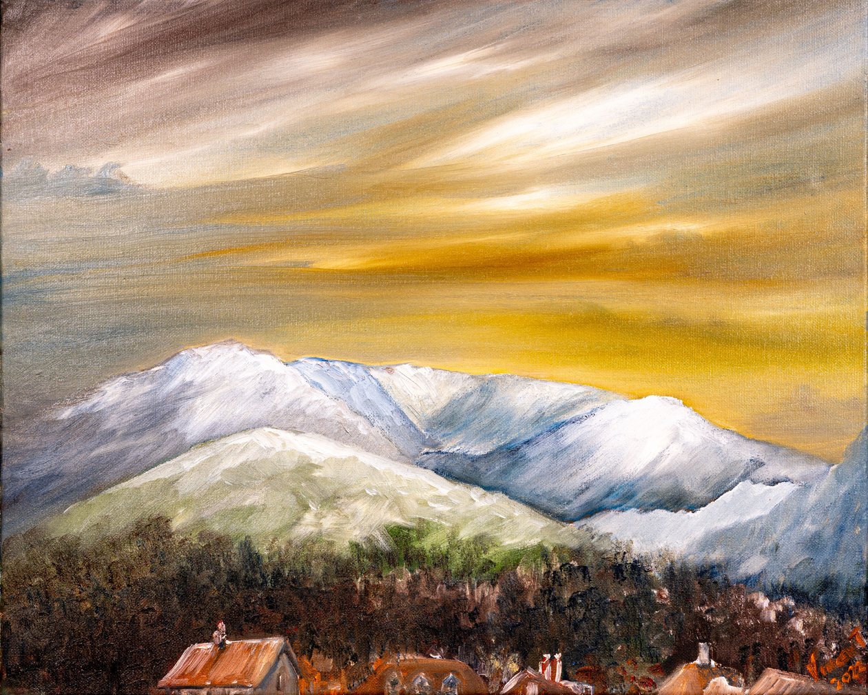 Pohled na Coniston, 2022 od Vincent Alexander Booth