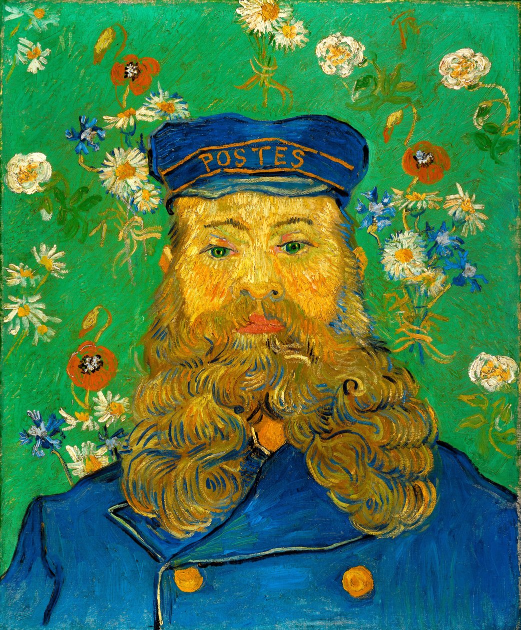 Portrét Josepha Roulina, 1889. od Vincent van Gogh