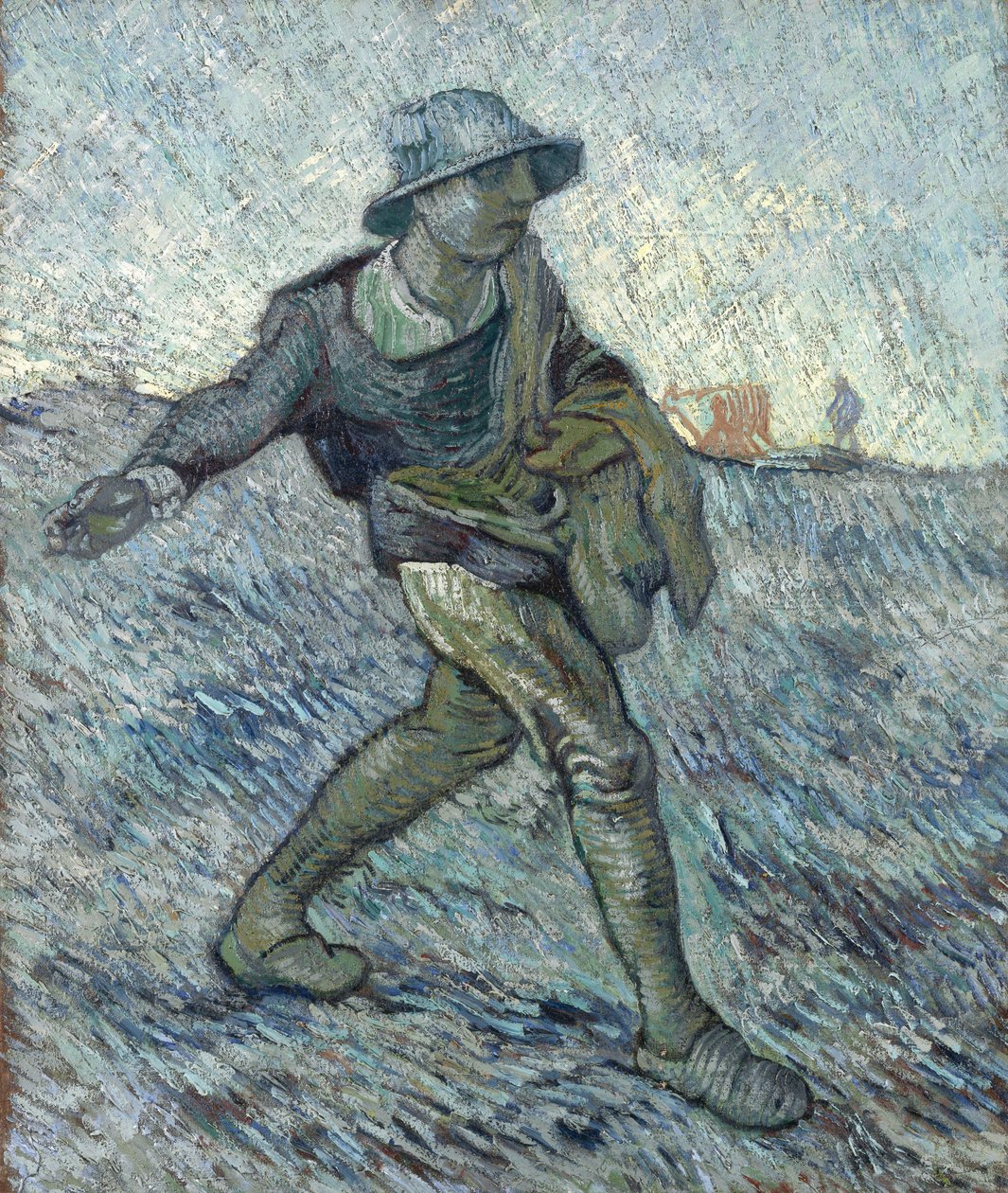 Rozsévač po prosu, 1890. od Vincent van Gogh