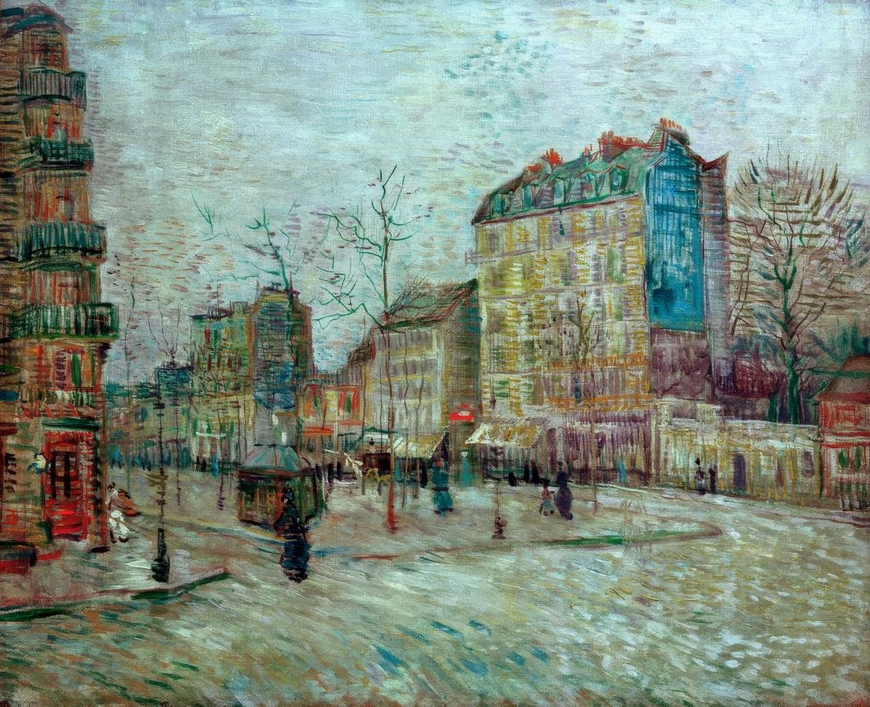 Boulevard de Clichy od Vincent van Gogh