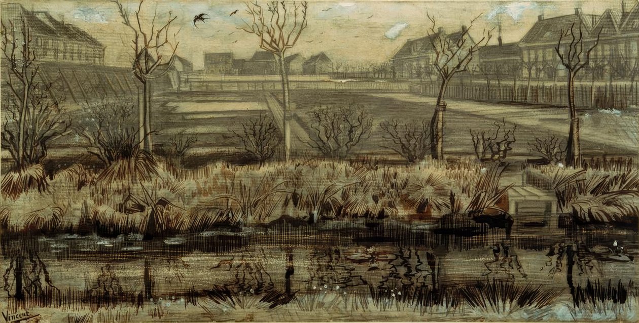 Školka na Schenkweg od Vincent van Gogh