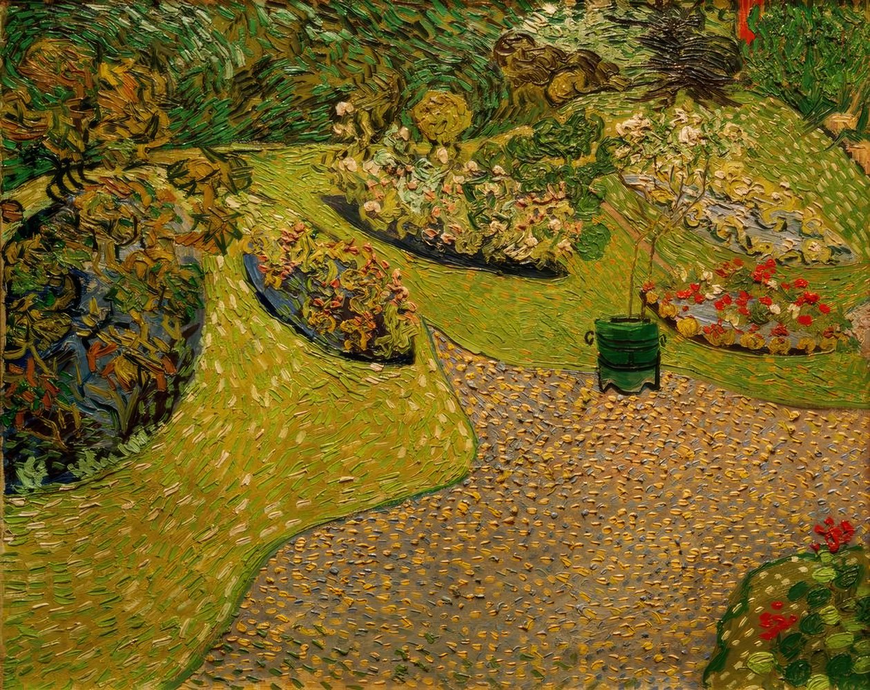 Zahrada v Auvers od Vincent van Gogh