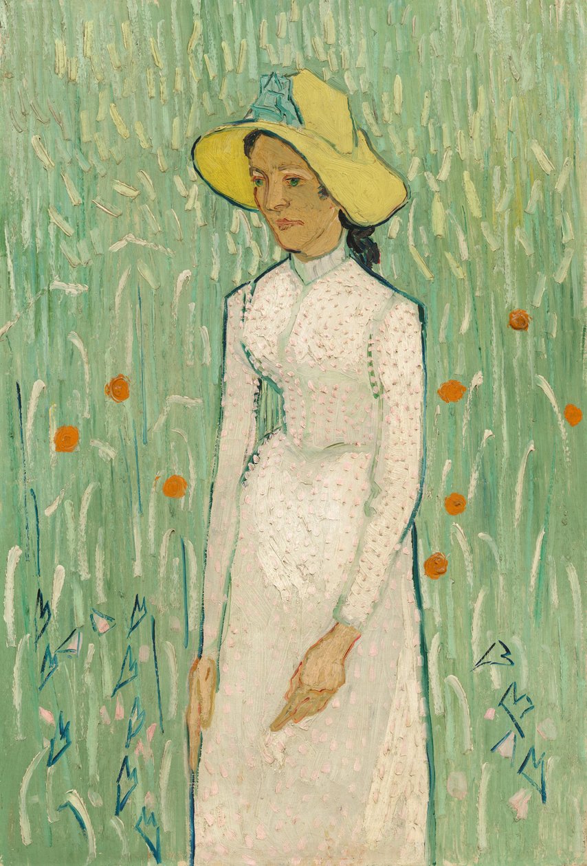 Dívka v bílém od Vincent van Gogh