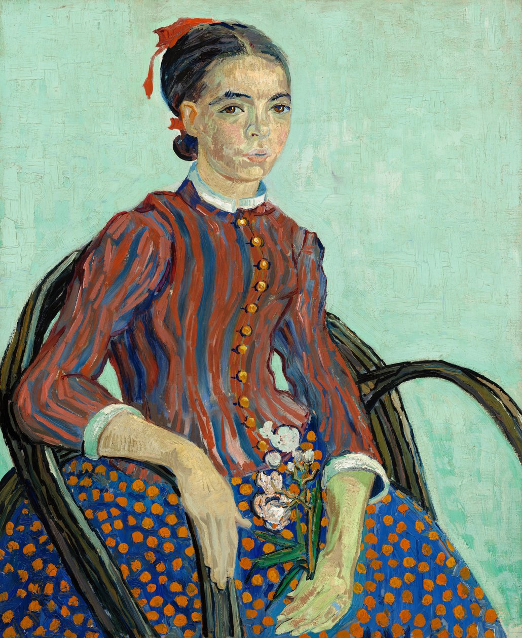 La Mousme, 1888. od Vincent van Gogh