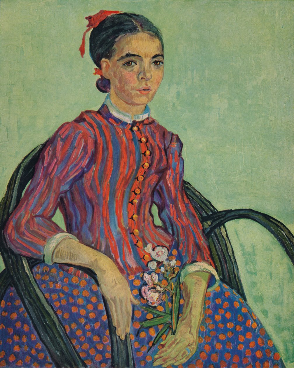 La Mousmé, 1888 od Vincent van Gogh