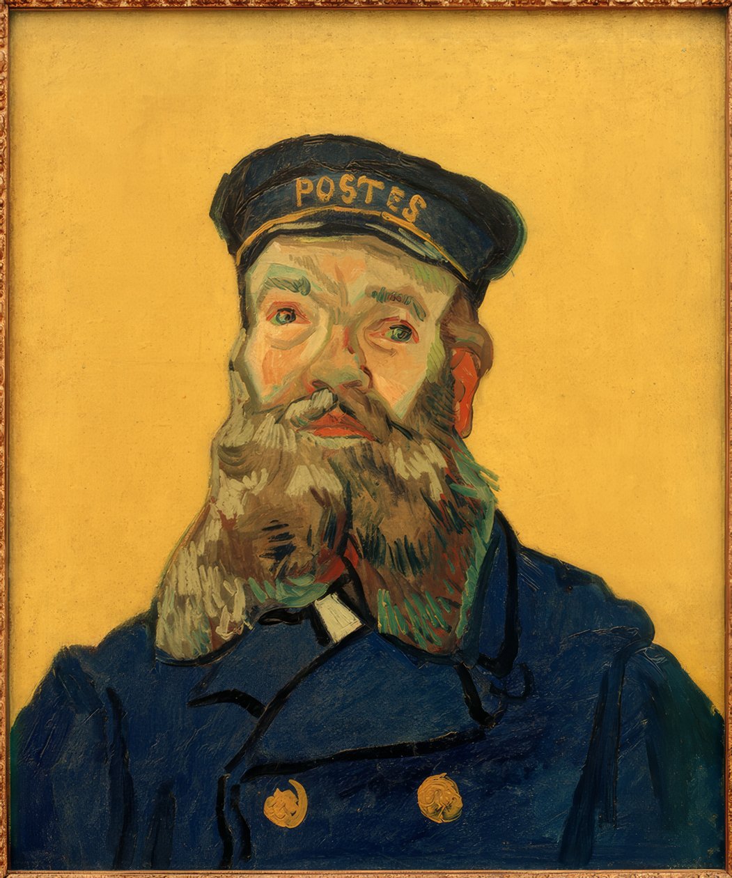 Pošťák Joseph Roulin od Vincent van Gogh