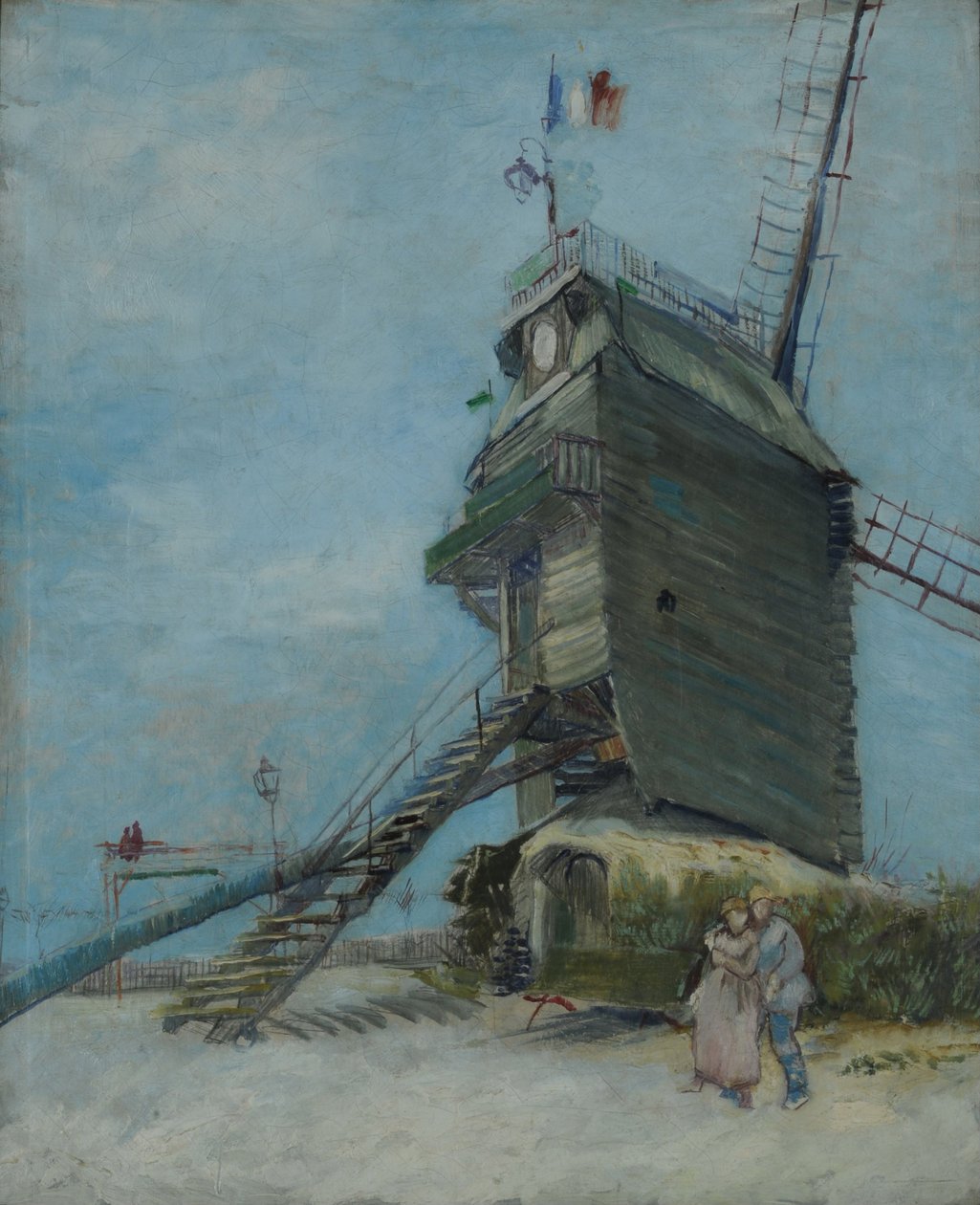 Moulin de la Galette, 1886 od Vincent van Gogh