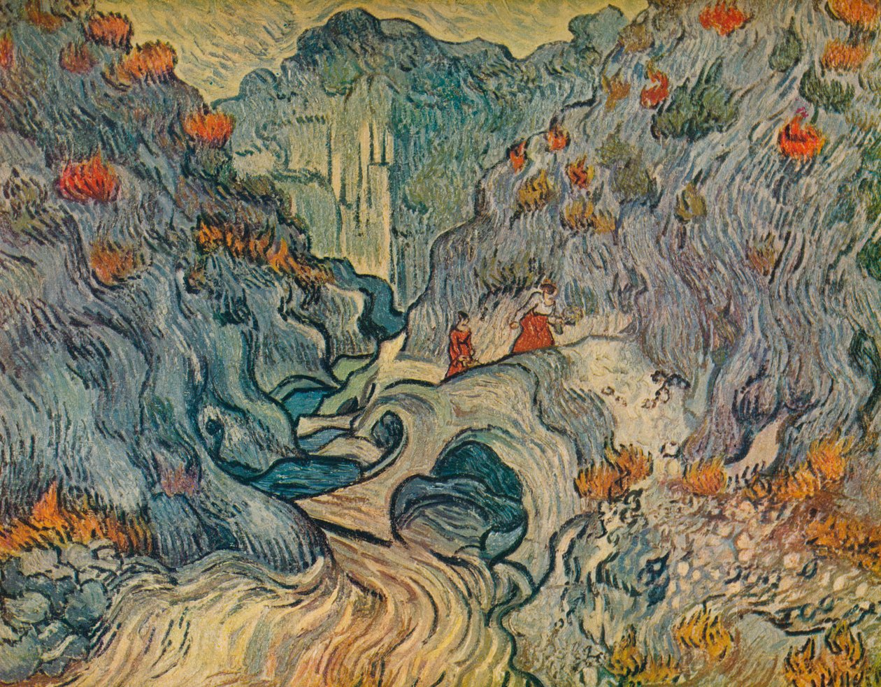Le Ravin, 1889 od Vincent van Gogh