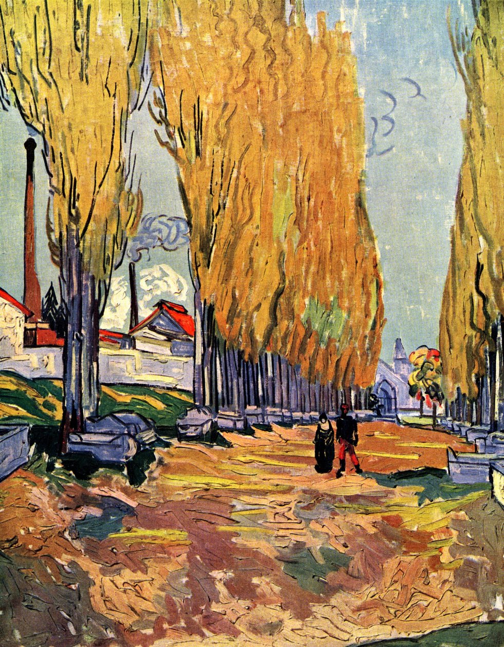 Les Alyscamps od Vincent van Gogh