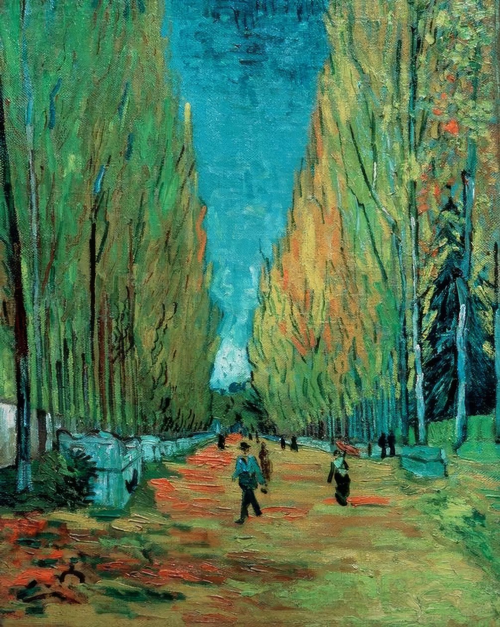 Les Alyscamps od Vincent van Gogh
