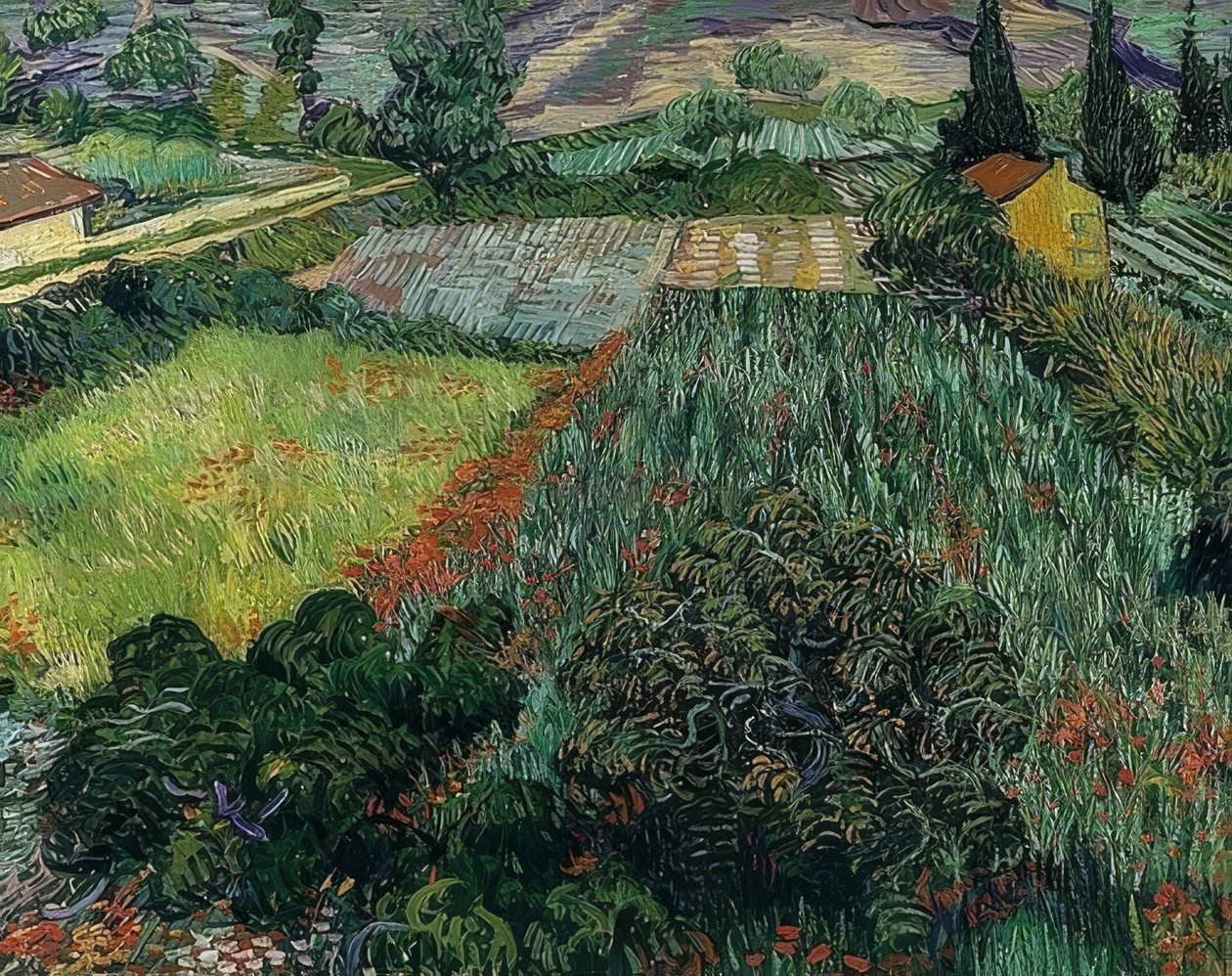 Mohnfeld. 1889 od Vincent van Gogh
