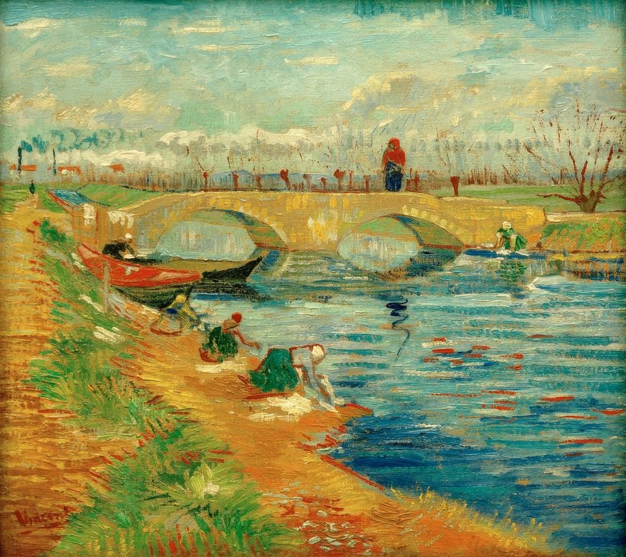 Most Gleize u Arles od Vincent van Gogh