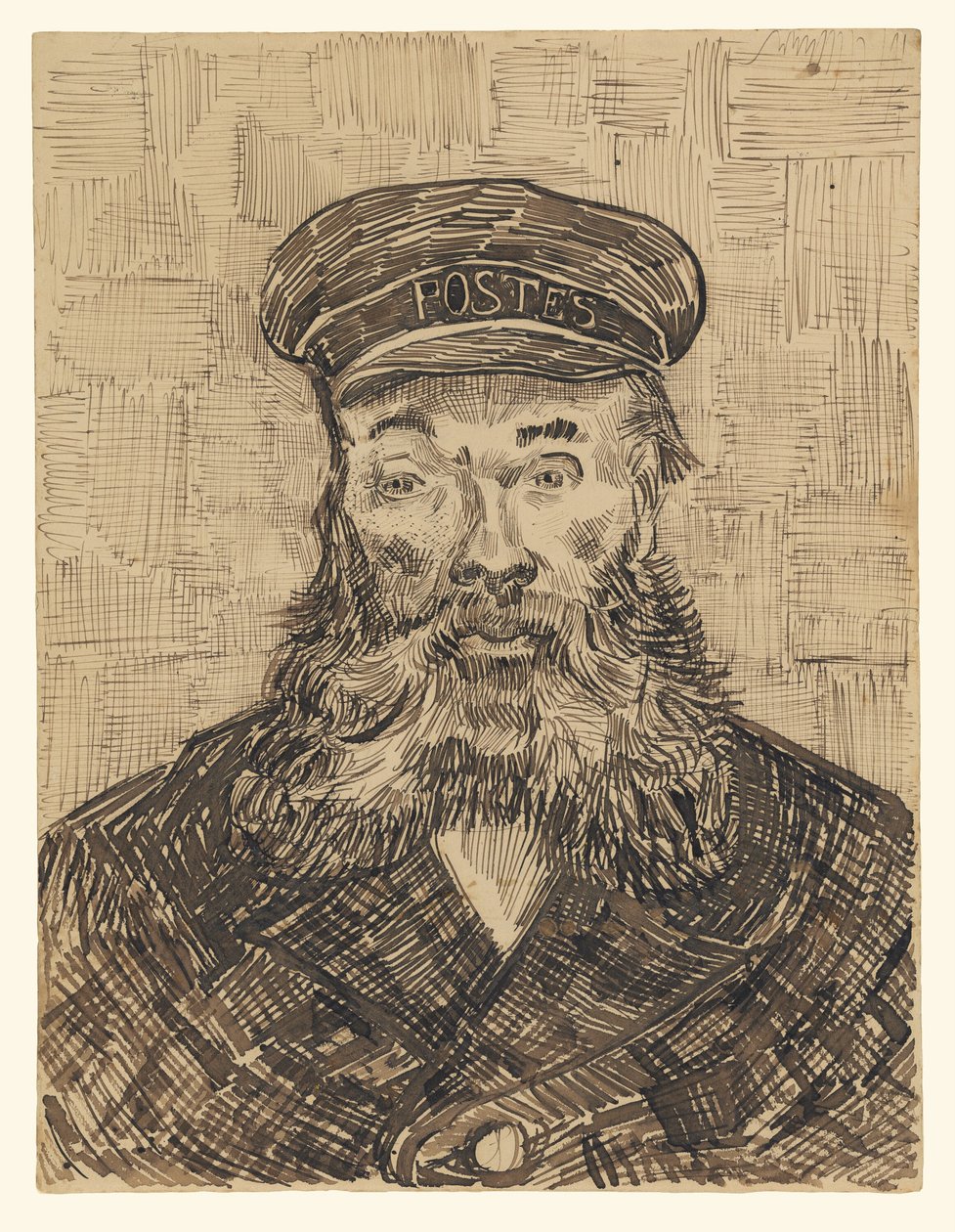 Portrét Josepha Roulina od Vincent van Gogh