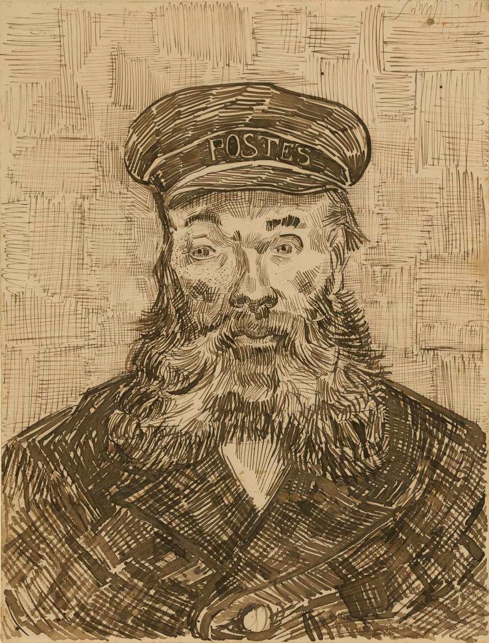 Portrét Josepha Roulina od Vincent van Gogh