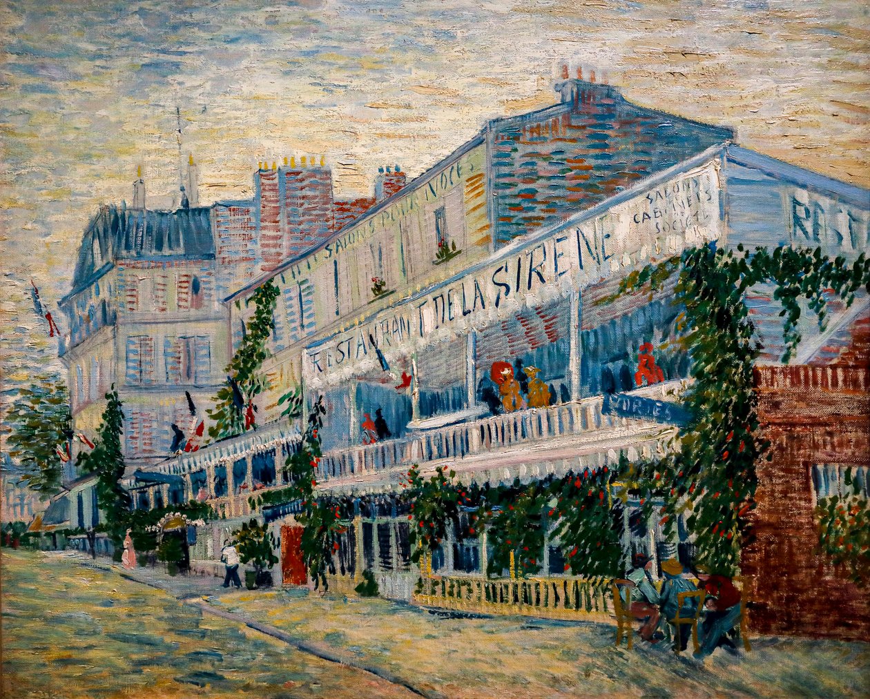 Restaurace Mořská panna od Vincent van Gogh