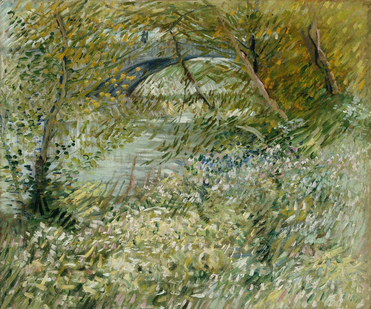 River Bank na jaře od Vincent van Gogh