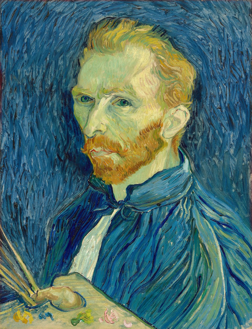 Autoportrét, 1889. od Vincent van Gogh